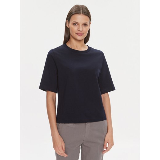 United Colors Of Benetton T-Shirt 3BL0E17G5 Granatowy Boxy Fit ze sklepu MODIVO w kategorii Bluzki damskie - zdjęcie 183938016