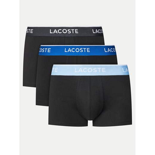 Lacoste Komplet 3 par bokserek 5H1297 Czarny Lacoste XS MODIVO