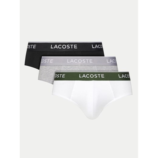 Lacoste Komplet 3 par slipów 8H1293 Kolorowy ze sklepu MODIVO w kategorii Majtki męskie - zdjęcie 183938068