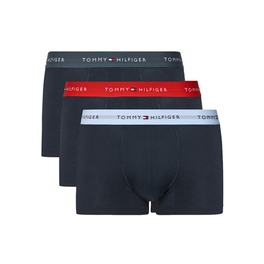 Tommy Hilfiger Komplet 3 par bokserek UM0UM02763 Czarny ze sklepu MODIVO w kategorii Majtki męskie - zdjęcie 183938105