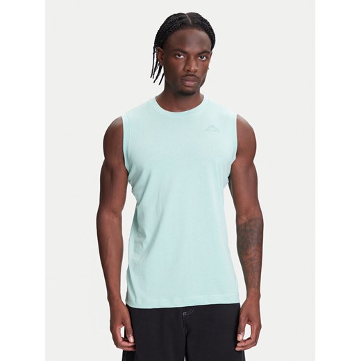 Kappa Tank top Logo Corpo Cadwal 303HZB0 Zielony Regular Fit Kappa L MODIVO