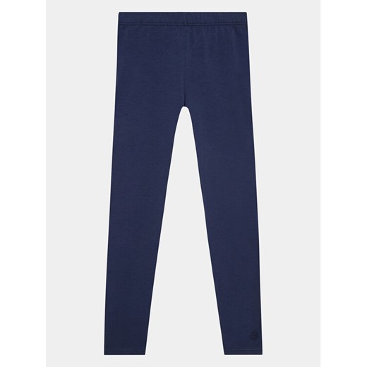 United Colors Of Benetton Legginsy 3MT1CF02G Granatowy Slim Fit ze sklepu MODIVO w kategorii Spodnie dziewczęce - zdjęcie 183938185