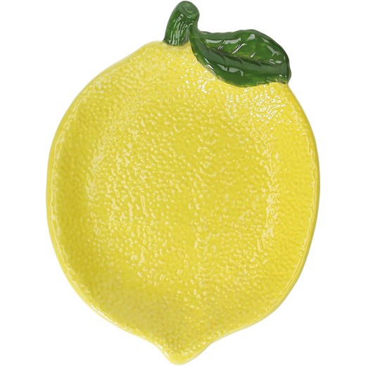 Tognana Półmisek &quot;Lemon Garden&quot; w kolorze żółtym do serwowania - 21 x 16 cm ze sklepu Limango Polska w kategorii Misy i tace dekoracyjne - zdjęcie 183940127