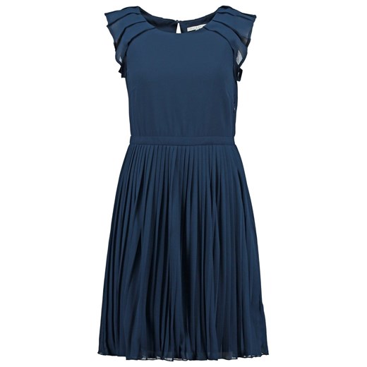 mint&berry Sukienka letnia dark blue zalando czarny abstrakcyjne wzory