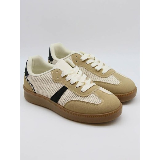 Bellucci Sneakersy w kolorze beżowo-czarnym ze sklepu Limango Polska w kategorii Buty sportowe damskie - zdjęcie 183940328