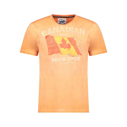 Canadian Peak Koszulka &quot;Japoreak&quot; w kolorze pomarańczowym ze sklepu Limango Polska w kategorii T-shirty męskie - zdjęcie 183940689