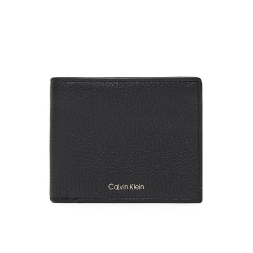 Duży Portfel Męski Calvin Klein Ck Leather Billfold W Zip Coin LV04D1028G Czarny ze sklepu eobuwie.pl w kategorii Portfele męskie - zdjęcie 183940767