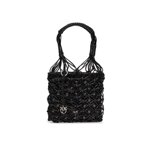 Torebka PINKO Handbag Mini Pe 25 Pltt 105165 A2LA Czarny ze sklepu eobuwie.pl w kategorii Torebki damskie - zdjęcie 183940775
