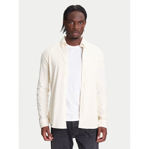 BOSS Koszula Myjersey 50543089 Żółty Slim Fit ze sklepu MODIVO w kategorii Koszule męskie - zdjęcie 183941507