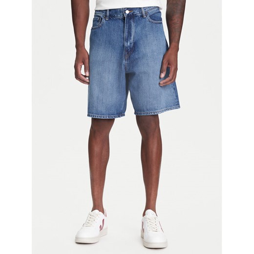 Gap Szorty jeansowe 781610-00 Niebieski Loose Fit ze sklepu MODIVO w kategorii Spodenki męskie - zdjęcie 183941539