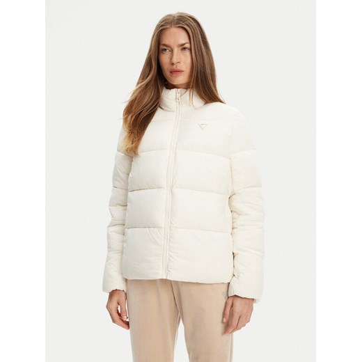 Guess Kurtka zimowa V4YL03 WFUD0 Écru Regular Fit ze sklepu MODIVO w kategorii Kurtki dziewczęce - zdjęcie 183941559