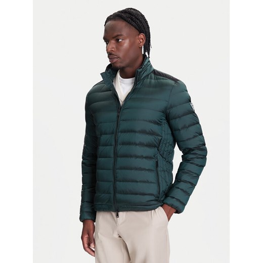 Guess Kurtka puchowa M1RL47 WDQ50 Zielony Regular Fit ze sklepu MODIVO w kategorii Kurtki męskie - zdjęcie 183941587