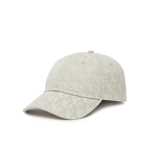 Calvin Klein Czapka z daszkiem Aop 6 Panel Baseball Cap LV04K5058G Beżowy ze sklepu MODIVO w kategorii Czapki z daszkiem damskie - zdjęcie 183941619