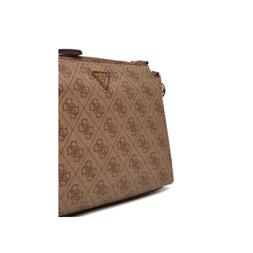 Listonoszka Guess młodzieżowa z nadrukiem średnia na ramię 