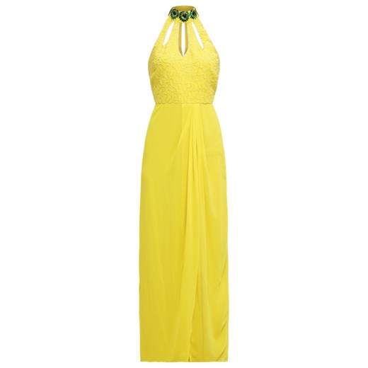 Virgos Lounge ISABELI Długa sukienka yellow zalando  abstrakcyjne wzory