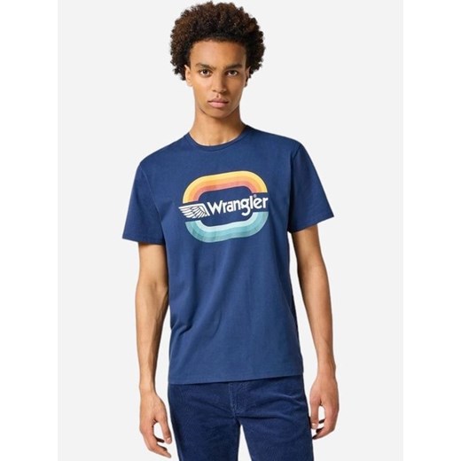 WRANGLER MĘSKA KOSZULKA WRANGLER GRAPHIC TEE NAVY 112355061 Wrangler XXL YouNeedit.pl