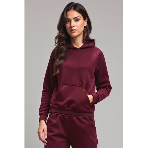 Bluza nierozpinana Vivisence 9003 bordowy Vivisence XL kontri.pl