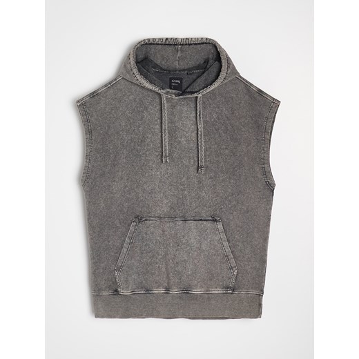 Sinsay - Bluza bez rękawów - niebieski Sinsay S Sinsay