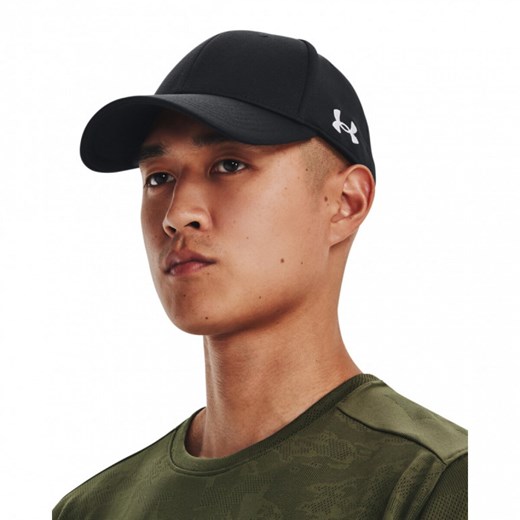 Męska czapka z daszkiem Under Armour Men's UA Team Blitzing - czarna ze sklepu Sportstylestory.com w kategorii Czapki z daszkiem męskie - zdjęcie 183942916