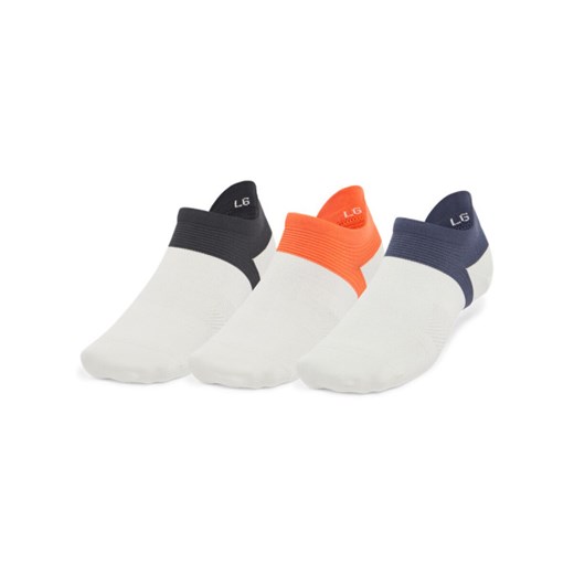 Skarpetki treningowe uniseks (3pack) Under Armour UA Ad Run Lite 3pk Ns - białe ze sklepu Sportstylestory.com w kategorii Skarpetki damskie - zdjęcie 183942986