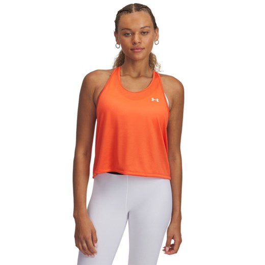 Damski top treningowy Under Armour Tech Swing Tank - pomarańczowy Under Armour XS wyprzedaż Sportstylestory.com