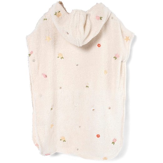 Filibabba Ponczo kąpielowe &quot;Ocean Blossom&quot; w kolorze białym Filibabba onesize wyprzedaż Limango Polska