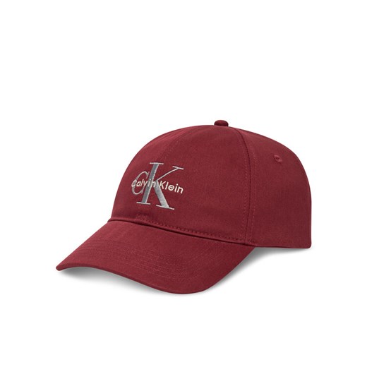 Czapka z daszkiem Calvin Klein LV04G5004G Czerwony ze sklepu eobuwie.pl w kategorii Czapki z daszkiem męskie - zdjęcie 183943745