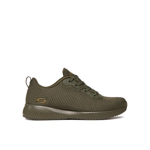 Sneakersy Skechers Bobs Squad-Tough Talk 32504/OLV Khaki ze sklepu eobuwie.pl w kategorii Buty sportowe damskie - zdjęcie 183943759