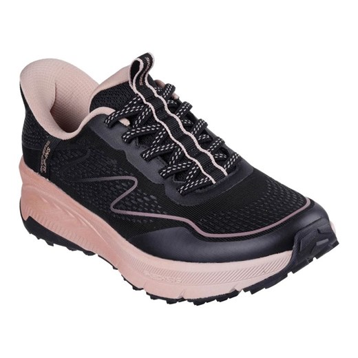 Buty Skechers Slip-ins Switch Back - Mist 180157-BKPK czarne ze sklepu ButyModne.pl w kategorii Buty sportowe damskie - zdjęcie 183944025