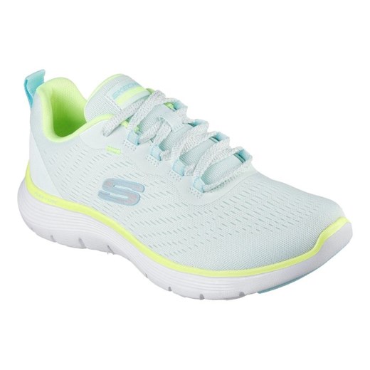 Buty Skechers Flex Appeal 5.0 150201-MTMT zielone ze sklepu ButyModne.pl w kategorii Buty sportowe damskie - zdjęcie 183944029