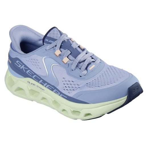 Buty Skechers Slip-ins Glide-Step - Altus 150510-BLMT niebieskie ze sklepu ButyModne.pl w kategorii Buty sportowe damskie - zdjęcie 183944038