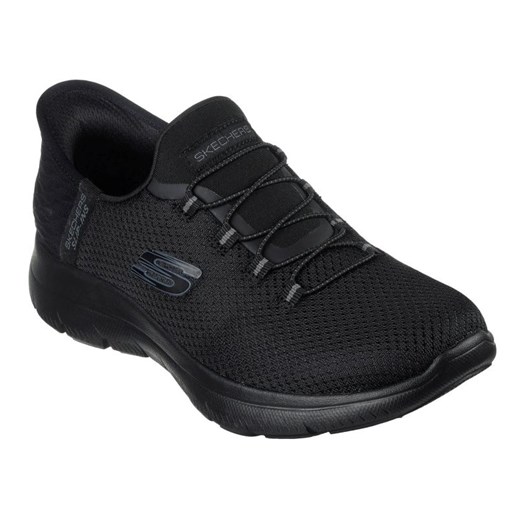 Buty Skechers Slip-ins Summits - Diamond Dream W 150123-BBK czarne ze sklepu ButyModne.pl w kategorii Buty sportowe damskie - zdjęcie 183944039
