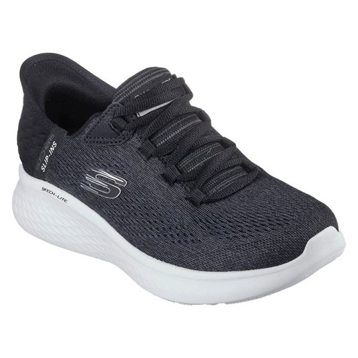 Buty Skechers Slip-ins Skech Lite Pro Natural Beauty 150012-BKW czarne ze sklepu ButyModne.pl w kategorii Buty sportowe damskie - zdjęcie 183944055