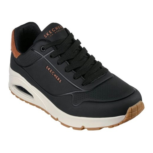 Buty Skechers Uno Suited On Air 183004-BLK czarne ze sklepu ButyModne.pl w kategorii Buty sportowe męskie - zdjęcie 183944057