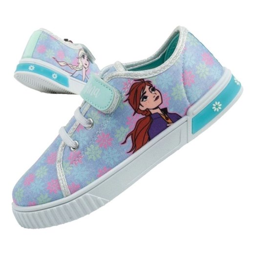 Buty Leomil FZ014635 tenisówki motyw z krainy lodu niebieskie ze sklepu ButyModne.pl w kategorii Trampki dziecięce - zdjęcie 183944076