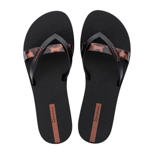 Japonki Ipanema Kirei Chic 83673 BB740 czarne ze sklepu ButyModne.pl w kategorii Klapki damskie - zdjęcie 183944107