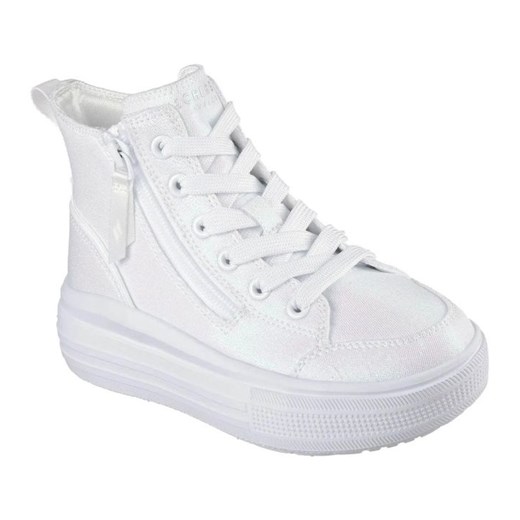 Buty Skechers Hyperlift 310253L-WHT białe ze sklepu ButyModne.pl w kategorii Trampki dziecięce - zdjęcie 183944116