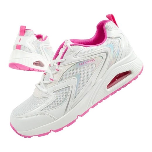 Buty Skechers Uno-So Wavy 310555L/WPK białe ze sklepu ButyModne.pl w kategorii Buty sportowe damskie - zdjęcie 183944128