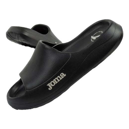 Klapki piankowe Joma SAFTLS2501 czarne ze sklepu ButyModne.pl w kategorii Klapki damskie - zdjęcie 183944137