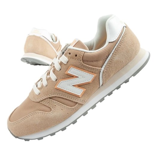 Buty damskie sportowe New Balance WL373SQ2 beżowy ze sklepu ButyModne.pl w kategorii Buty sportowe damskie - zdjęcie 183944139
