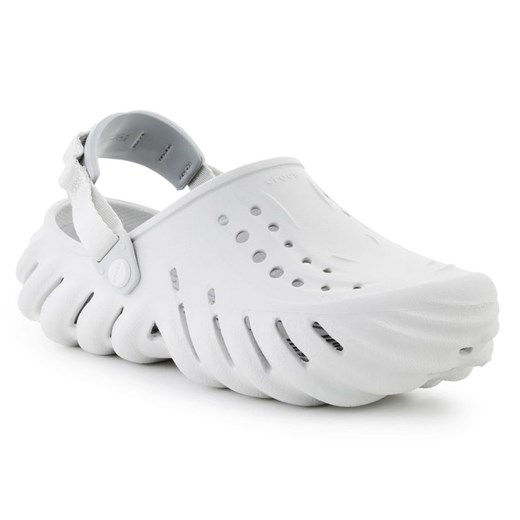 Chodaki Crocs Echo clog 207937-1FT białe ze sklepu ButyModne.pl w kategorii Klapki damskie - zdjęcie 183944166
