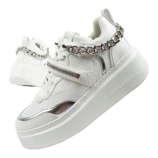 Buty Karl Lagerfeld Anakapri KL6354301S białe ze sklepu ButyModne.pl w kategorii Buty sportowe damskie - zdjęcie 183944276