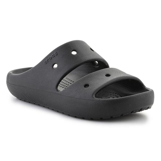 Klapki Crocs Classic Sandal v2 K 209421-001 czarne ze sklepu ButyModne.pl w kategorii Klapki dziecięce - zdjęcie 183944326