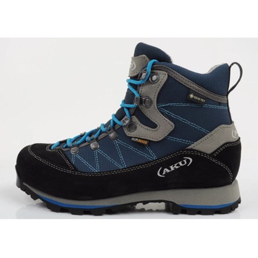 Buty Aku Trekker Wide Gore-tex 978W208 niebieskie ze sklepu ButyModne.pl w kategorii Buty trekkingowe dziecięce - zdjęcie 183944449