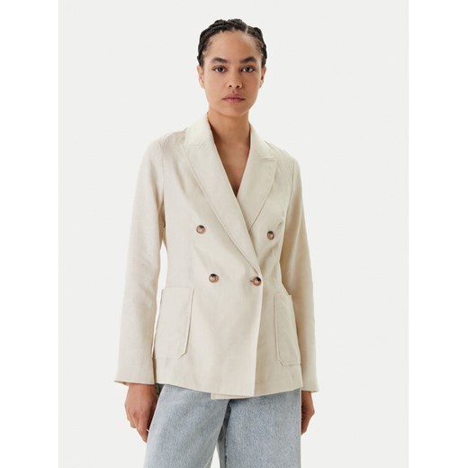 United Colors Of Benetton Marynarka 2AGHDW03E Beżowy Regular Fit ze sklepu MODIVO w kategorii Marynarki damskie - zdjęcie 183944735