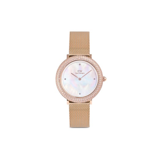 Daniel Wellington Zegarek Crystalline Bezel 3 DW00100823 Różowe złoto ze sklepu MODIVO w kategorii Zegarki - zdjęcie 183944748