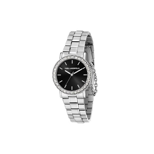 KARL LAGERFELD Zegarek R0553100507 Srebrny ze sklepu MODIVO w kategorii Zegarki - zdjęcie 183944758