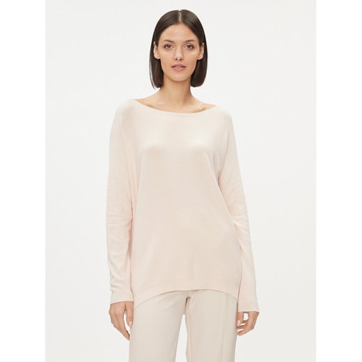 Kontatto Sweter 3M1018 Beżowy Regular Fit ze sklepu MODIVO w kategorii Swetry damskie - zdjęcie 183944769