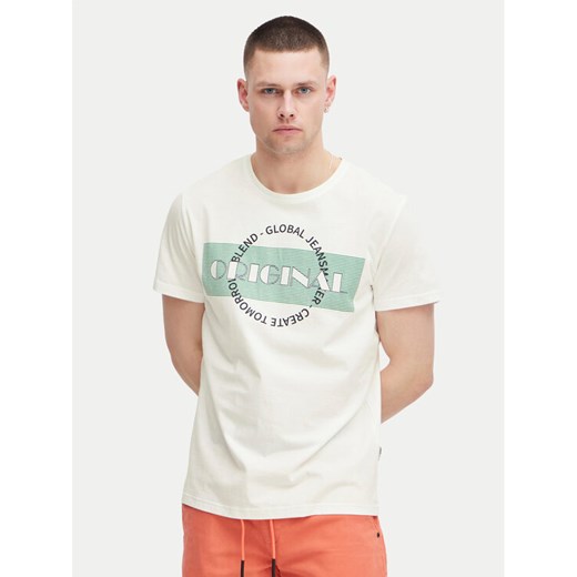 Blend T-Shirt 20716827 Biały Regular Fit S MODIVO