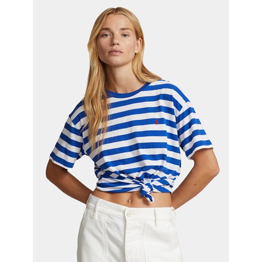 Polo Ralph Lauren T-Shirt Rl Str Prl T 211924295001 Niebieski Regular Fit Polo Ralph Lauren S MODIVO